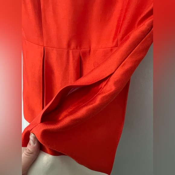 Kate Spade size 6 Pleated Silk Dress w pockets - Picture 5 of 8